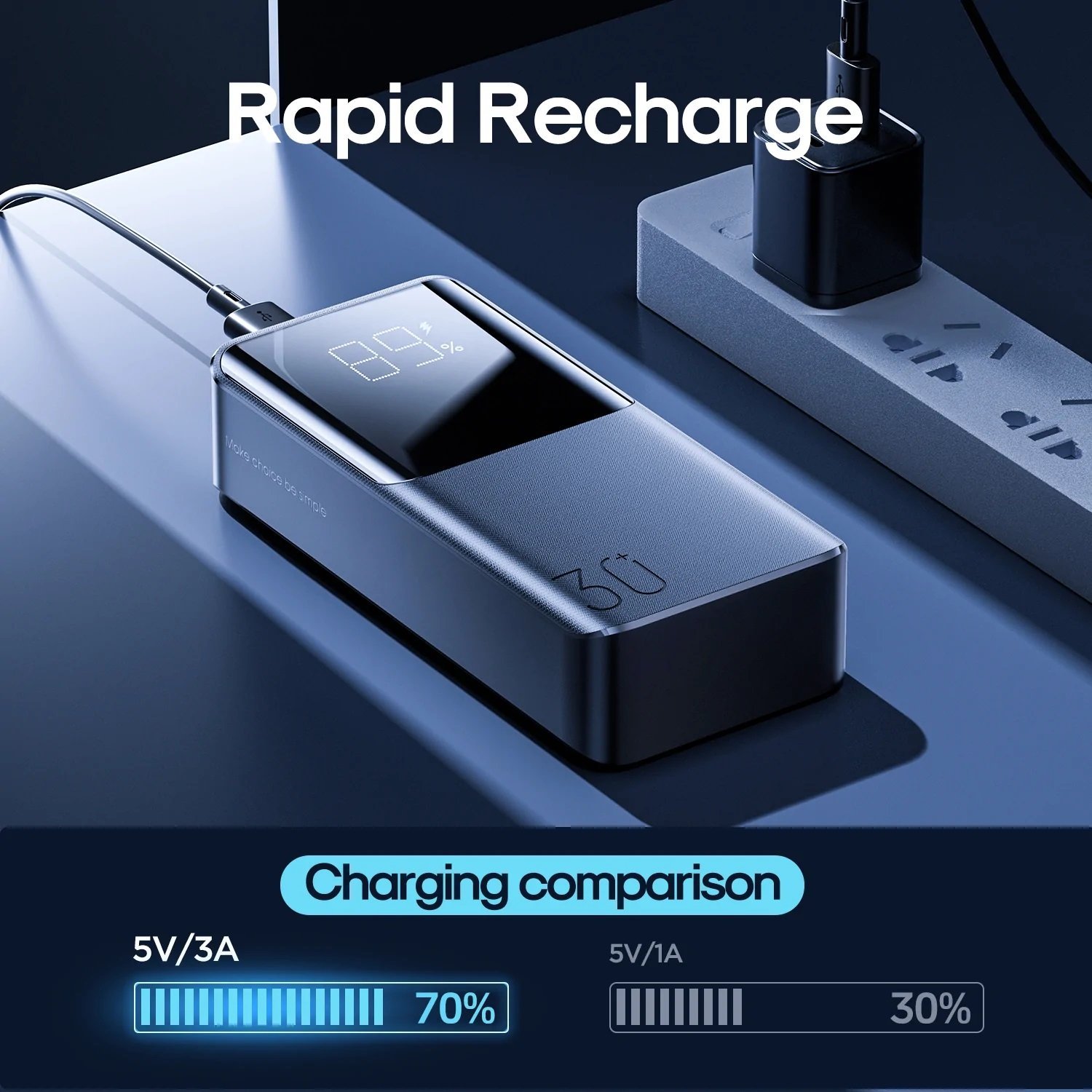 Joyroom JR-QP193 30000mAh 22.5W Power Bank - Image 2