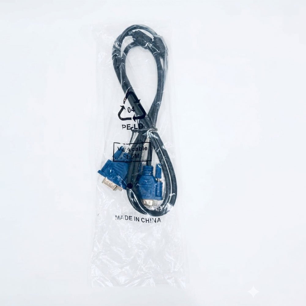 Vga Cable Male To Male 1.5m Blue - Image 4